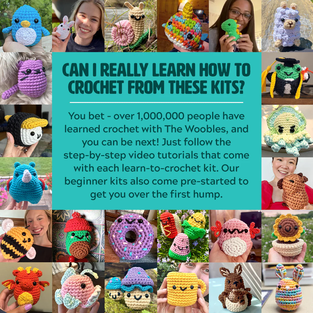 Fred the Dinosaur Crochet Kit