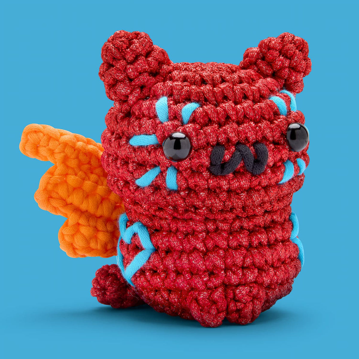 Maya the Alebrije Cat crochet kit - Not available on Woobles website. Will ship next week.  No cancelations